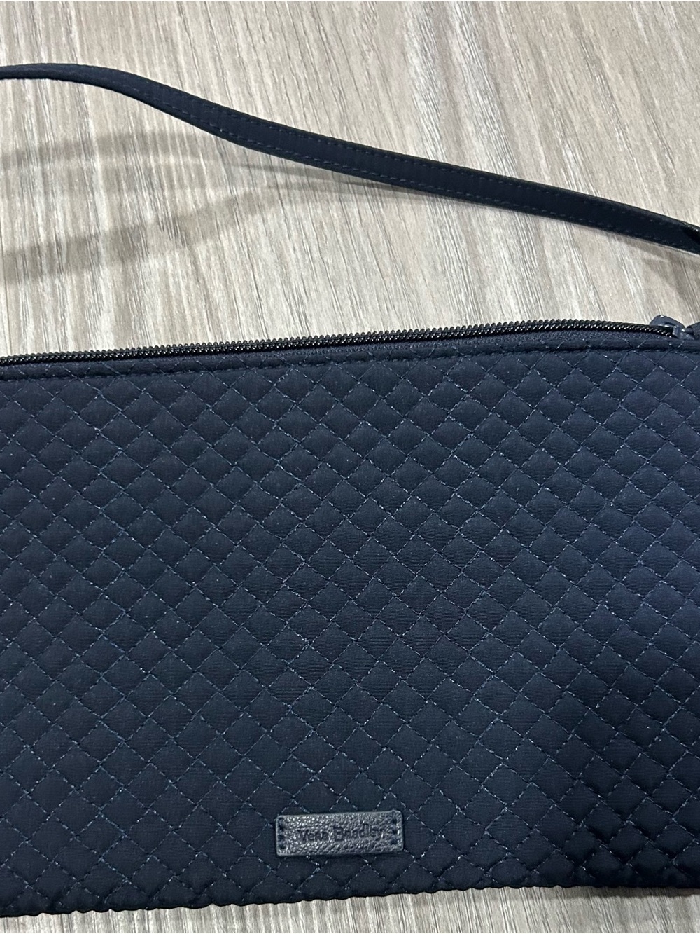 Vera Bradley Quilted Navy Slim Crossbody
